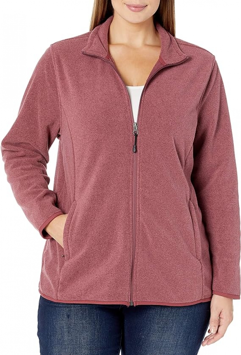 ihocon: [Amazon自家品牌]Amazon Essentials Women's Classic-Fit Full-Zip Polar Soft Fleece Jacket   女士外套