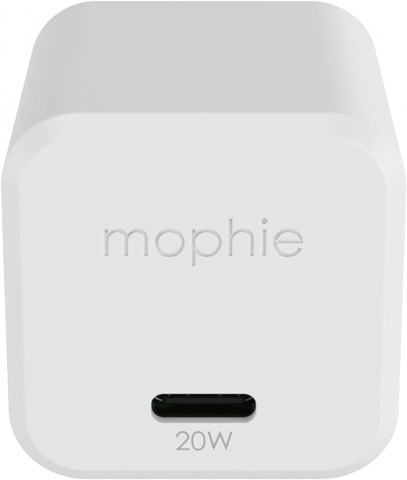 ihocon: mophie speedport 20 USB-C Charger GaN 20W Fast Compact Charger for MacBook Pro 13, Galaxy S22/S22+/S22 Ultra/S21, Note 20/10, iPhone 14/13/12 Pro 充電器