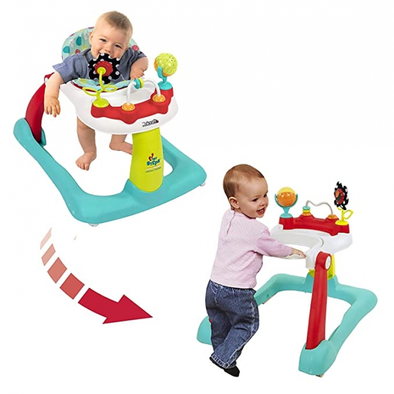 ihocon: Kolcraft Tiny Steps 2-in-1 Infant & Baby Activity Walker 2合1 嬰兒遊戲椅/學步車