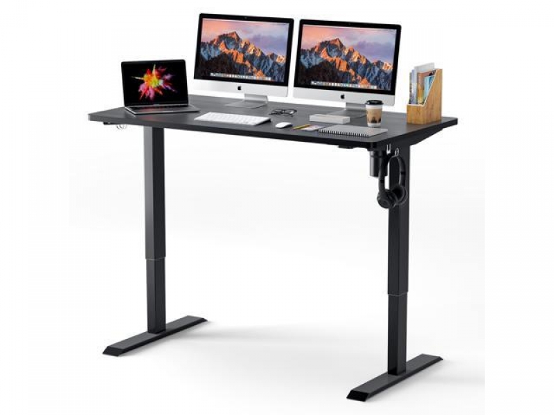 ihocon: TACKLIFE HOD1A Electric Standing Desk, 52 x 28 Inches 電動調高度站立式辦公桌