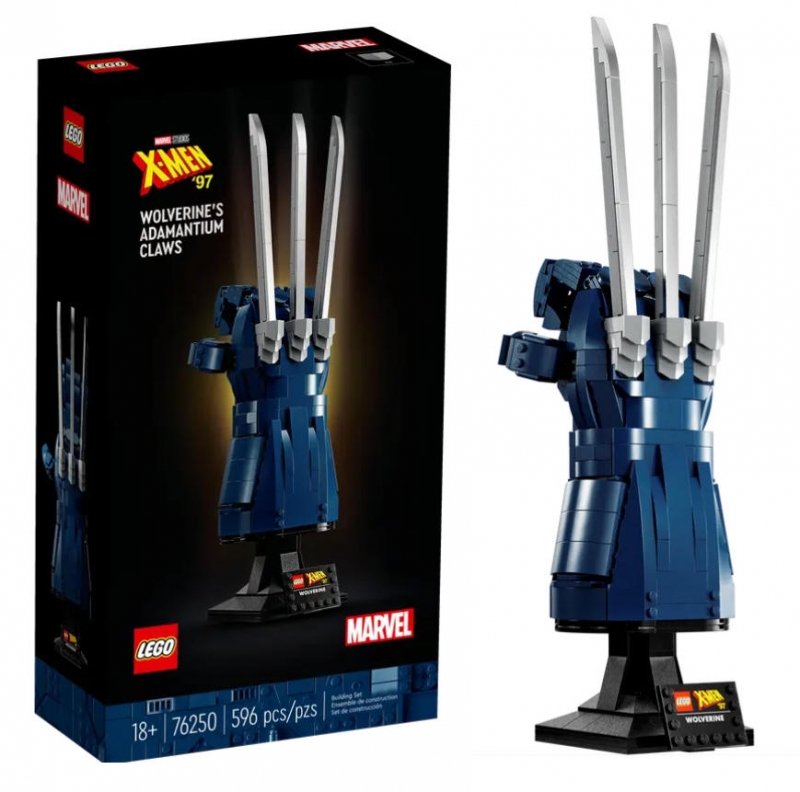 ihocon: LEGO Wolverine's Adamantium Claws 金钢狼的金钢爪 (596 pieces)