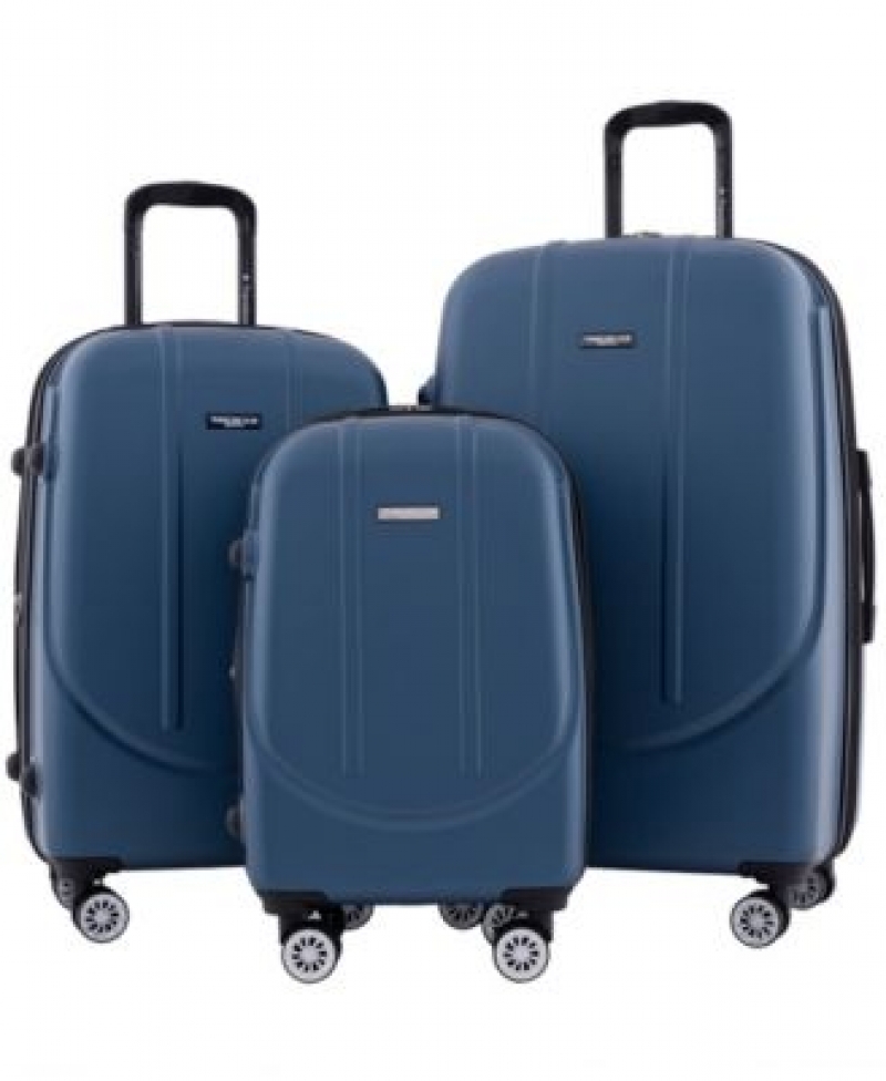 ihocon: Travelers Club Traveler's Club Falkirk 3pc. Hardside Expandable Luggage Set 3件式硬殼行李箱(20/24/28吋) 