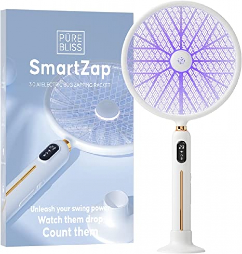 ihocon: PÜREBLISS Electric Fly Swatter充電式電蚊/蟲拍