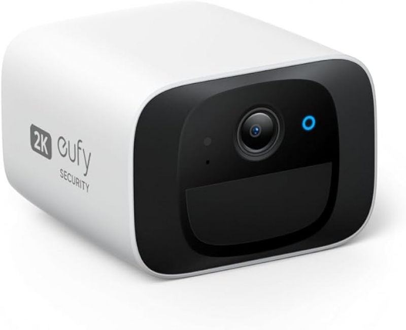 ihocon: eufy Security SoloCam C210, Wireless Outdoor Camera, 2K Resolution, No Monthly Fee, Wireless, 2.4 GHz Wi-Fi, HomeBase 3 Compatible 無線室外攝影機(無需月費)