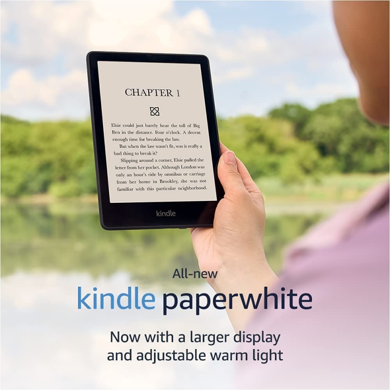 ihocon: All-new Kindle Paperwhite (8 GB) – Now with a 6.8 display and adjustable warm light – Ad-Supported