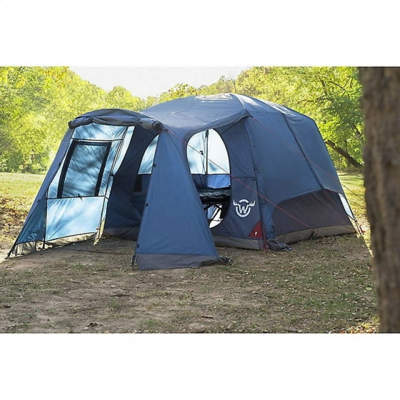 ihocon: Moosejaw 4-Person Tent with Aluminum Poles, Full Fly and Vestibule, 14 ft x 8 ft  4 人帳