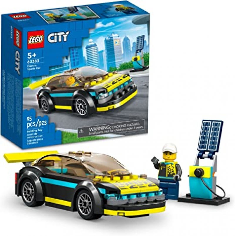 ihocon: 樂高積木LEGO City Electric Sports Car 60383 電動跑車(95-piece)