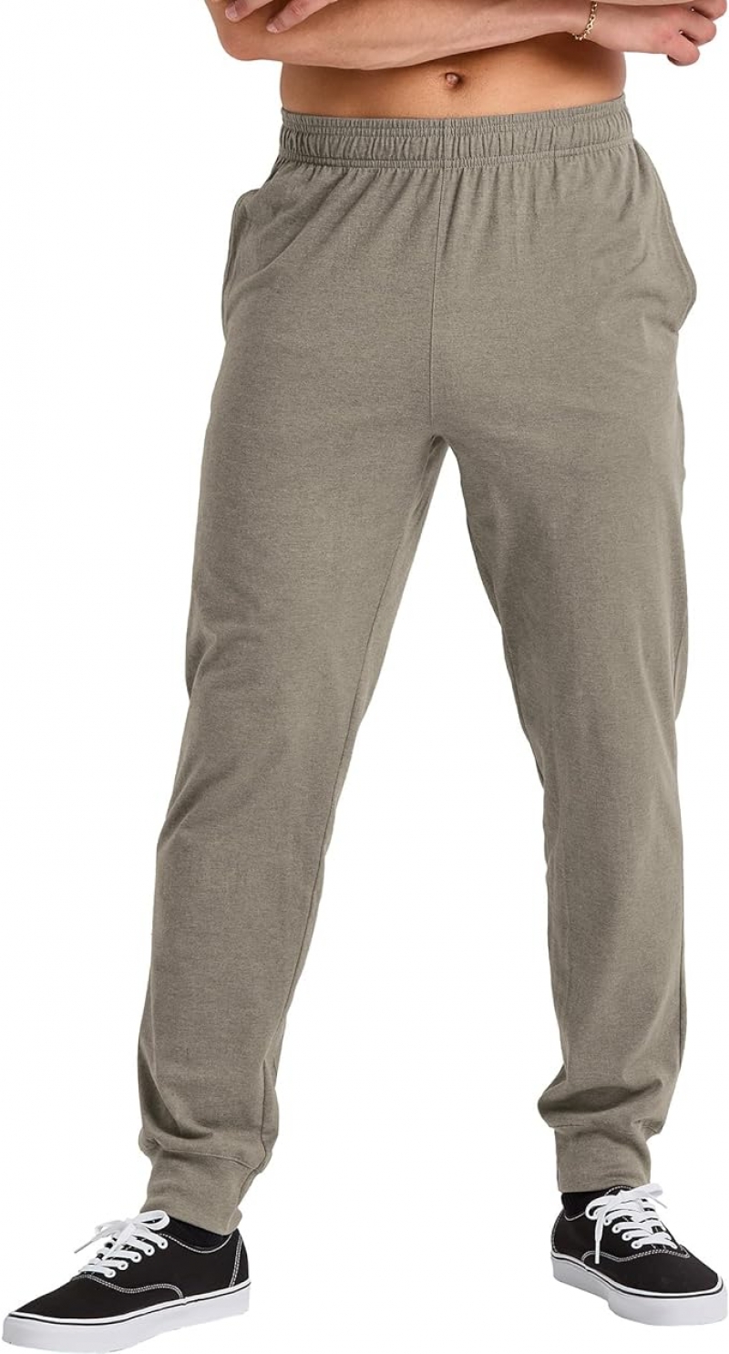 ihocon: Hanes Men's Originals Tri-Blend Joggers, Lightweight Sweatpants 男士长裤