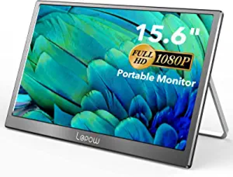 ihocon: Lepow C2 15.6吋 FHD 1080P Portable Display with IPS Screen 便攜式顯示器