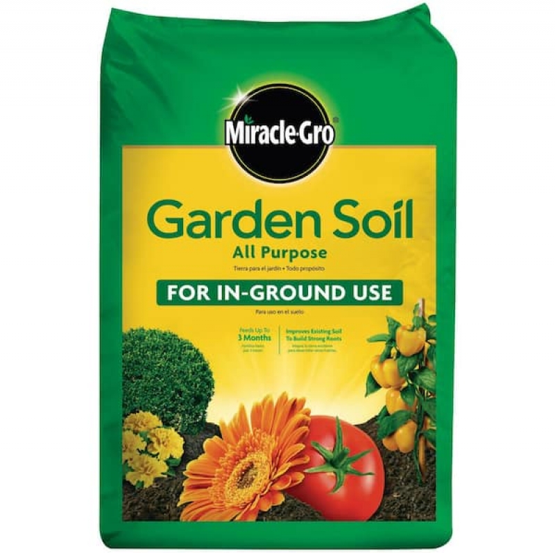 ihocon: Miracle-Gro Garden Soil All Purpose for In-Ground Use, 0.75 cu. ft. 種植土