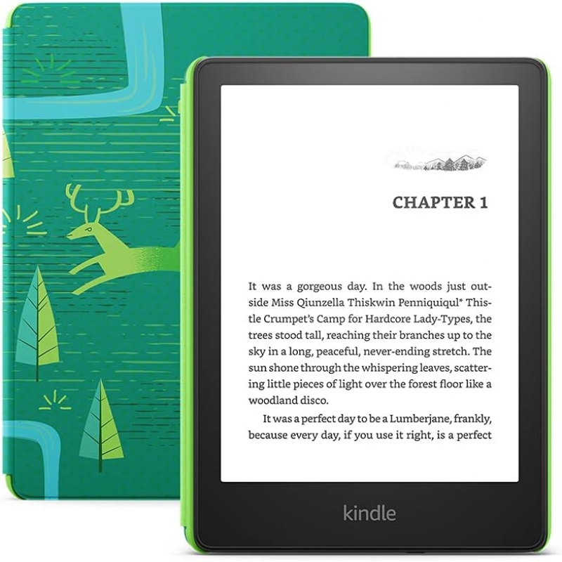ihocon: Kindle Paperwhite Kids (16 GB) – Made for reading - access thousands of books with Amazon Kids+, 2-year worry-free guarantee