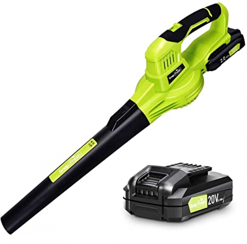 ihocon: SnapFresh Leaf Blower 無線吹葉機, 附充電電池和充電器