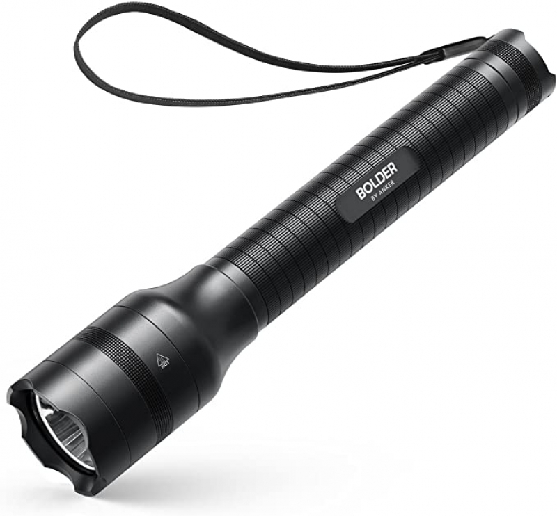 ihocon: Anker Bolder LC90 2-Cell Rechargeable Flashlight, IPX5 Water-Resistant充電式LED手電筒