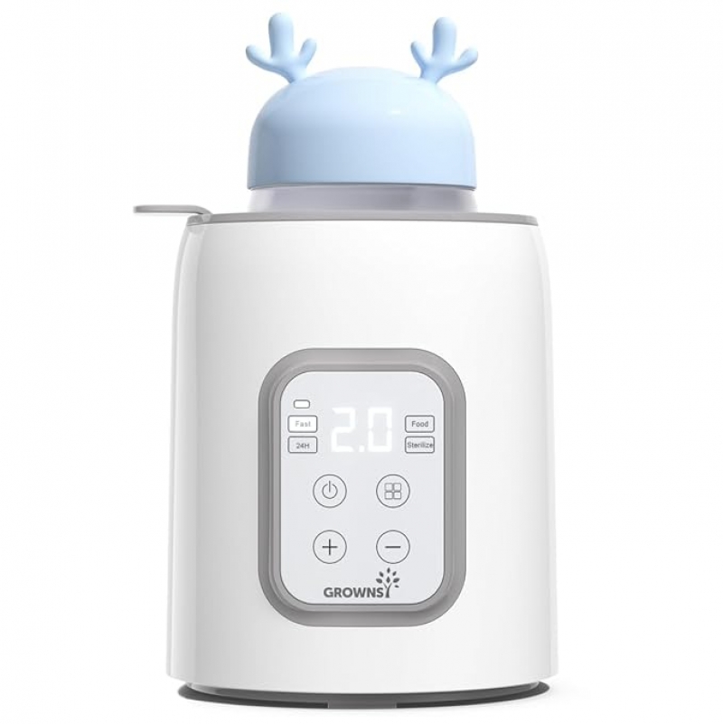 ihocon: GROWNSY 8-in-1 Fast Baby Milk Warmer with Timer 嬰兒溫奶器