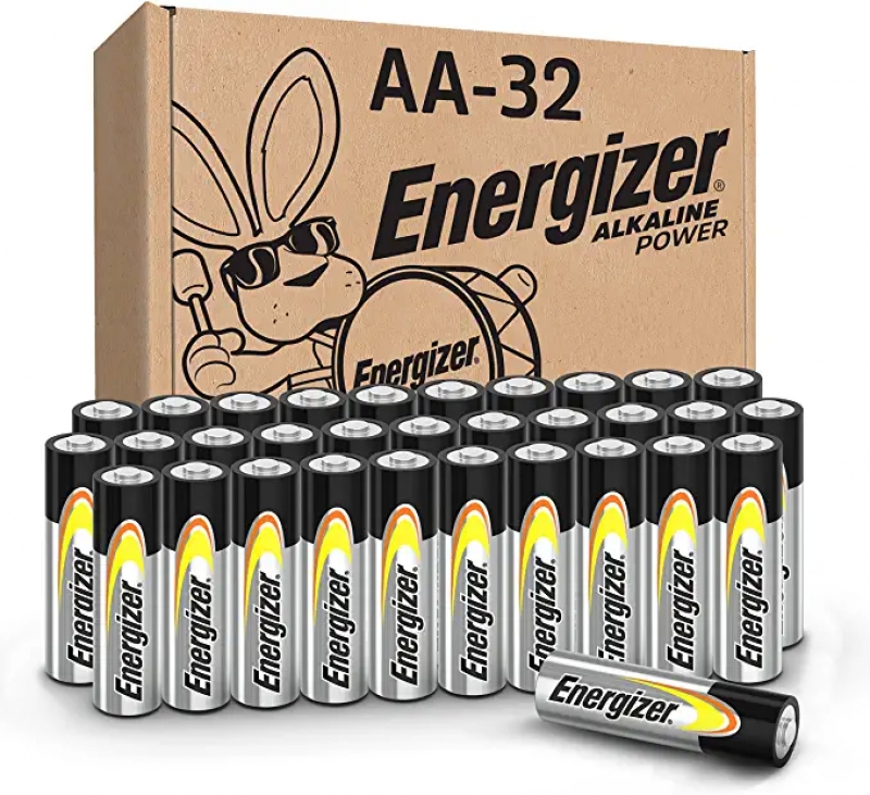 ihocon: Energizer AA Batteries, Alkaline Power Double A Battery Alkaline 電池 32粒