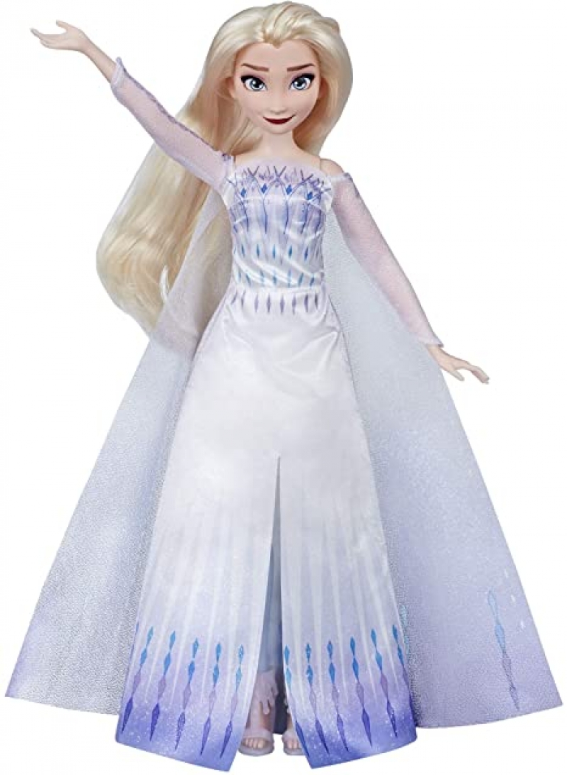 ihocon: 迪士尼冰雪奇緣 Disney Frozen Musical Adventure Elsa Singing Doll, Sings Show Yourself Song from 2 Movie 唱歌娃娃
