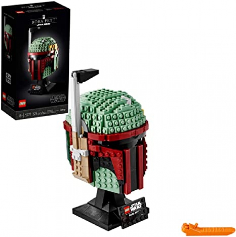 ihocon: 樂高星球大戰積木LEGO Star Wars Boba Fett Helmet 75277 Building Kit(625 Pieces)