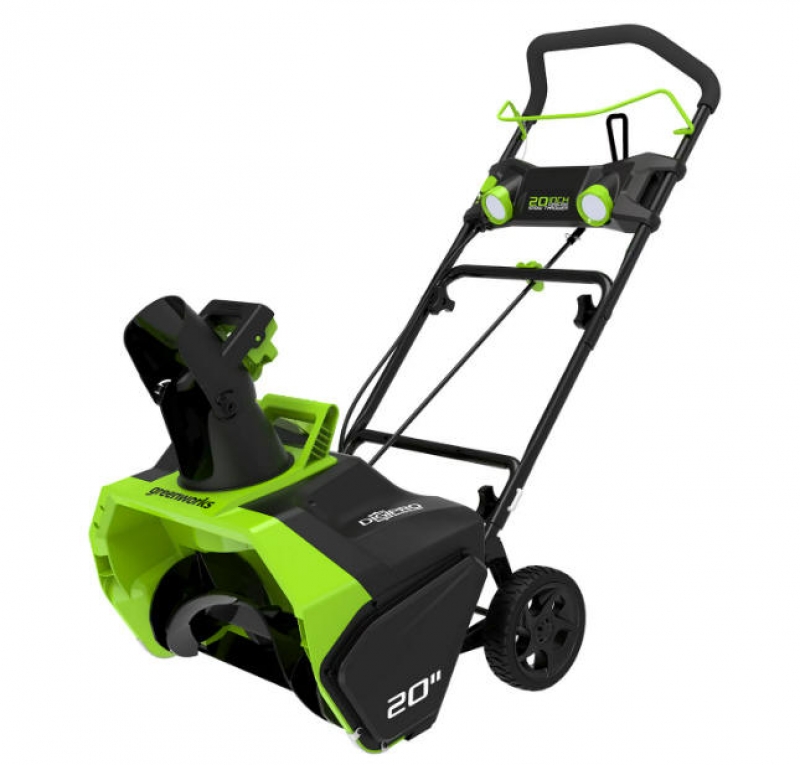 ihocon: Greenworks 40V 20-inch Cordless Brushless Snow Blower with 4.0 Ah Battery and Charger 鏟雪機, 含電池和充電器 