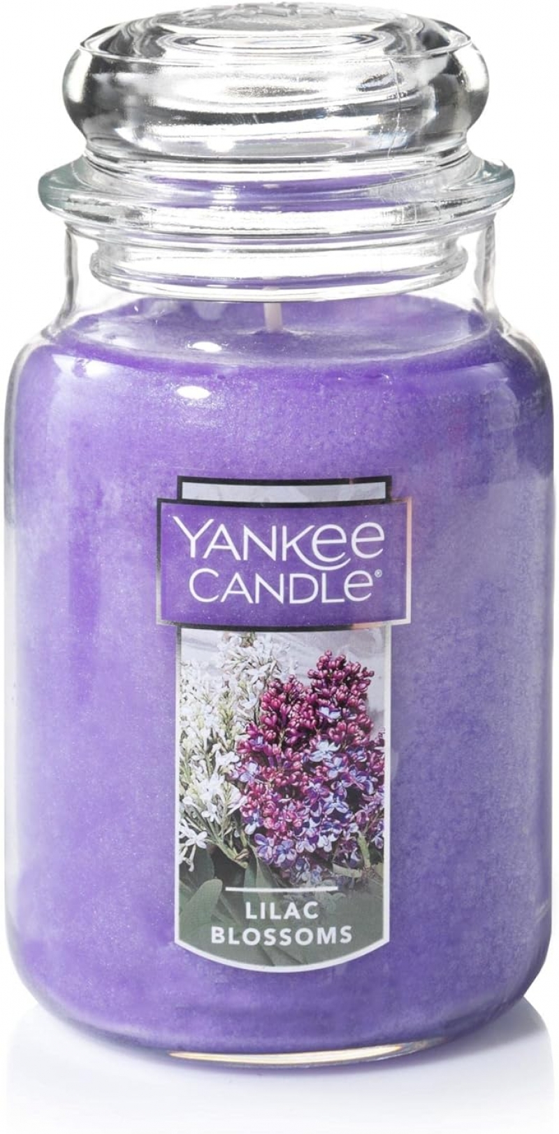 ihocon: Yankee Candle Lilac Blossoms Scented, Classic 22oz Large Jar Single Wick Candle 大罐蠟燭