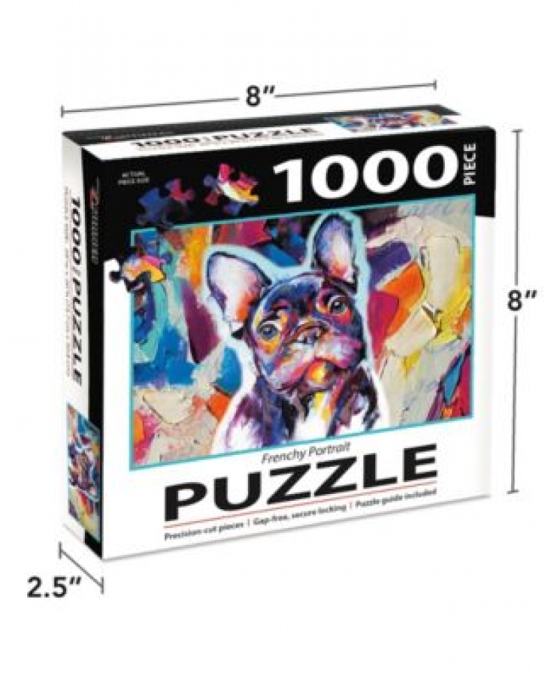 ihocon: Lang Frenchy Portrait   1000 pc Puzzle   1000 片拼圖