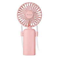 ihocon: Yoobao Portable Fan, Hands-free Neck Fan 3000mAh 手持小風扇