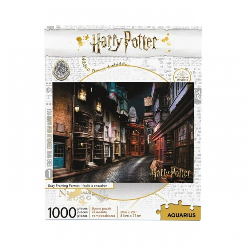ihocon: Aquarius Harry Potter Diagon Alley 1,000- Piece Jigsaw Puzzle 哈利波特对角巷1,000片拼图