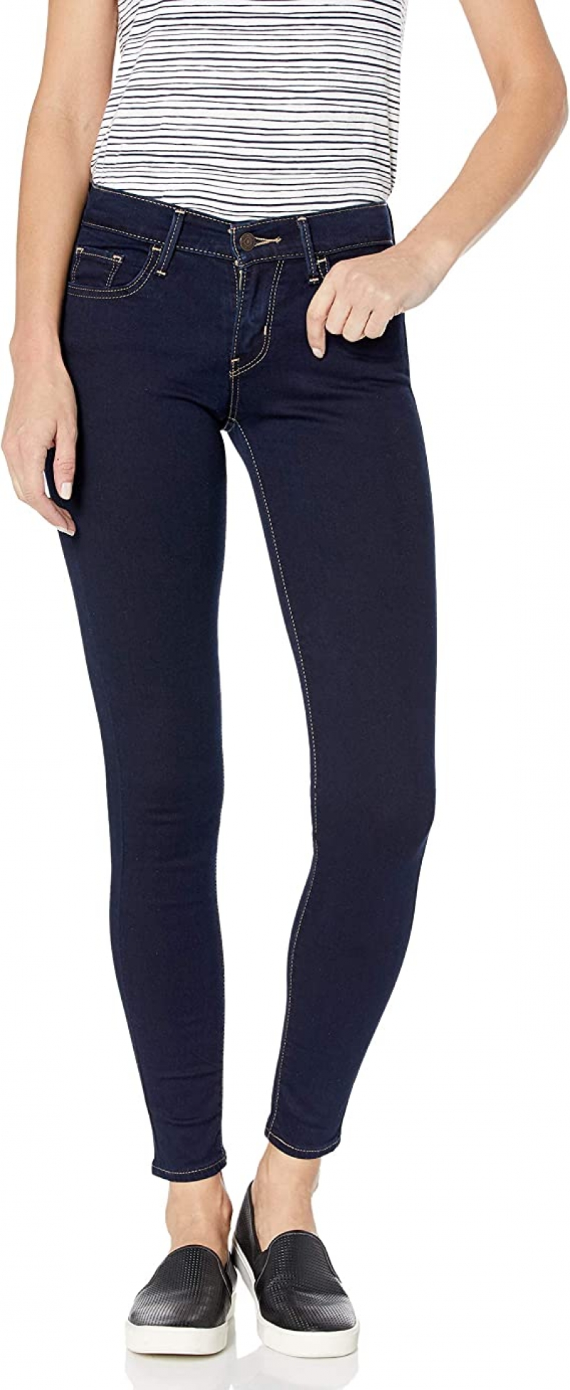 ihocon: Levi's Women's 710 Super Skinny Jeans 女士緊身牛仔褲