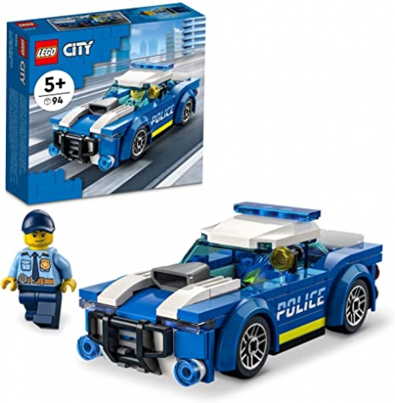 ihocon: 樂高積木城市系列LEGO City Police Car 60312 Building Kit (94 Pieces)