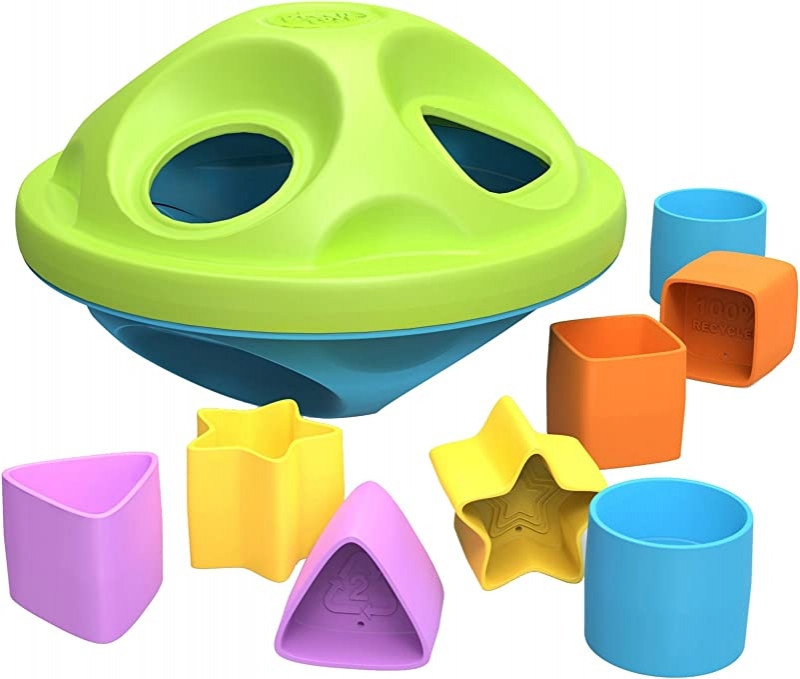 ihocon: Green Toys Shape Sorter 幼兒形狀分類玩具