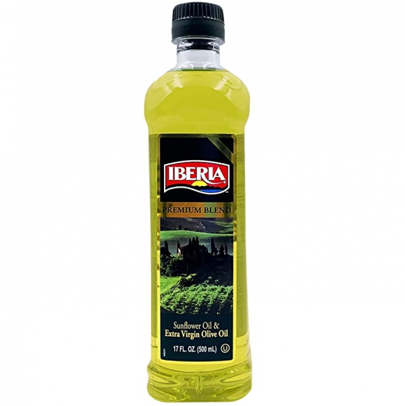 ihocon: Iberia Extra Virgin Olive Oil & Sunflower Oil, 17 Fl Oz  特級初榨橄欖油+葵花籽油