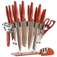 ihocon: Wanbasion 16 Pieces Kitchen Knife Set 刀組