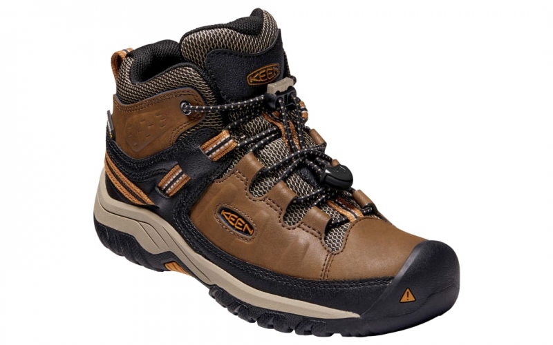 ihocon: KEEN Targhee Mid Waterproof Hiking Boots for Kids 兒童防水登山靴