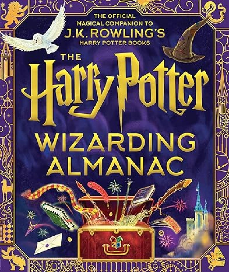 ihocon: [精裝本] The Harry Potter Wizarding Almanac: The official magical companion to J.K. Rowling's Harry Potter books 哈利波特魔法年鑑