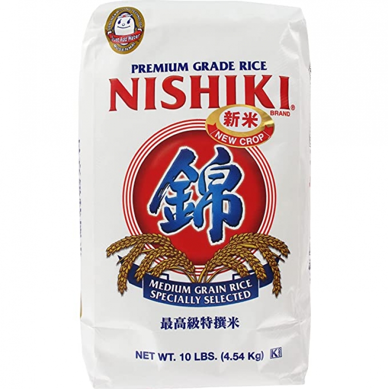 ihocon: Nishiki Premium Sushi Rice, 10lbs 錦米