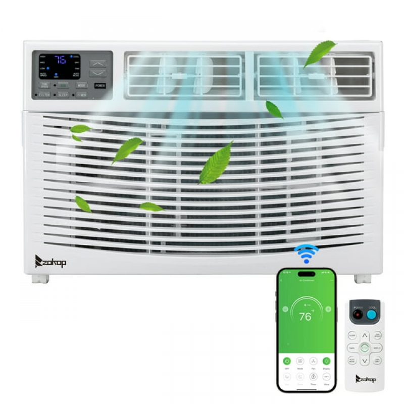 ihocon: Ktaxon 12000BTU 110V Window Air Conditioner With WIFI And Remote 窗型冷氣機