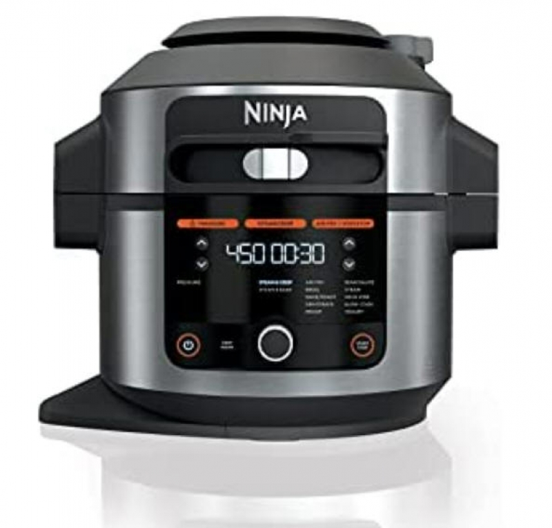 ihocon: Ninja OL501 Foodi 6.5 Qt. 14-in-1 Pressure Cooker Steam Fryer with SmartLid 氣炸/電壓力鍋