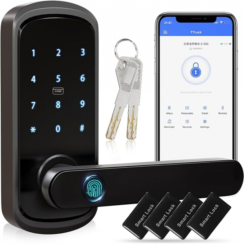 ihocon: NIRSPORT Smart Fingerprint Door Lock 智慧門鎖 (指紋，密碼)