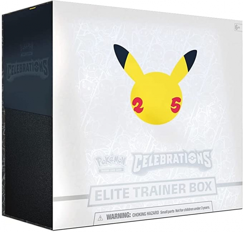 ihocon: Pokemon 25th Anniversary Celebrations Elite Trainer Box 週年慶典精英訓練師盒
