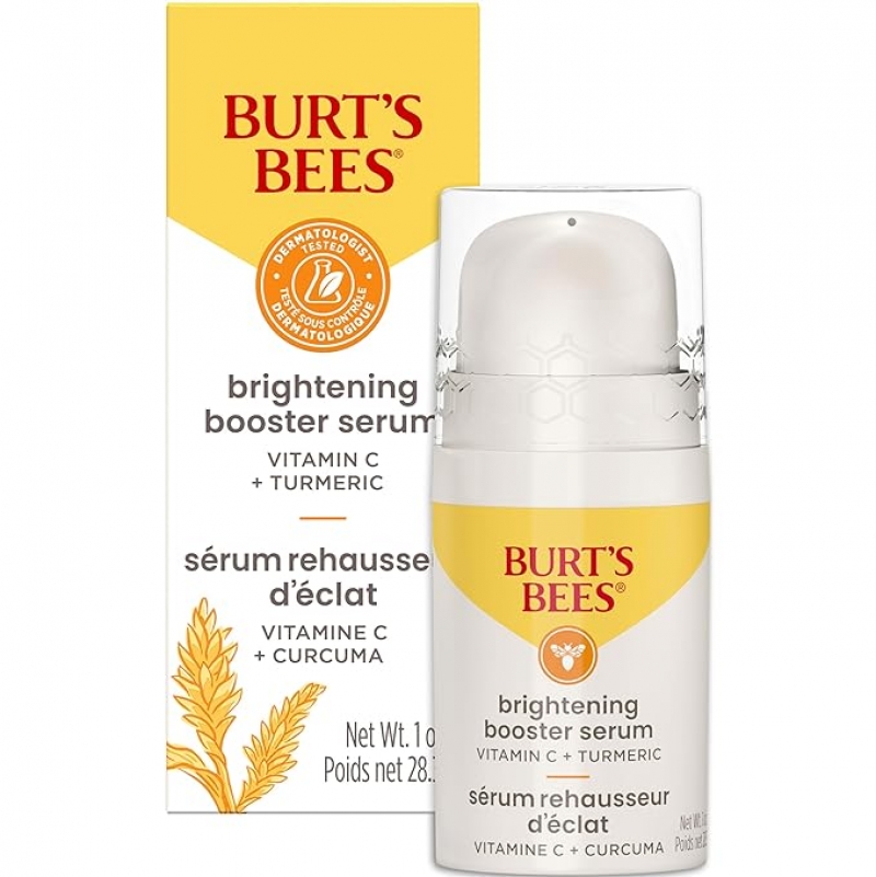 ihocon: Burt's Bees Vitamin C Turmeric Face Serum 维他命C 姜黄脸部精华液, 1 oz