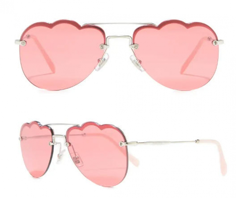 ihocon: Miu Miu 58mm Irregular Sunglasses 太陽眼鏡