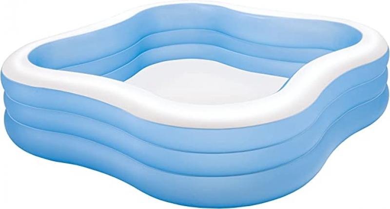 ihocon: Intex Swim Center Family Inflatable Pool, 90 X 90 X 22吋 充氣游泳池