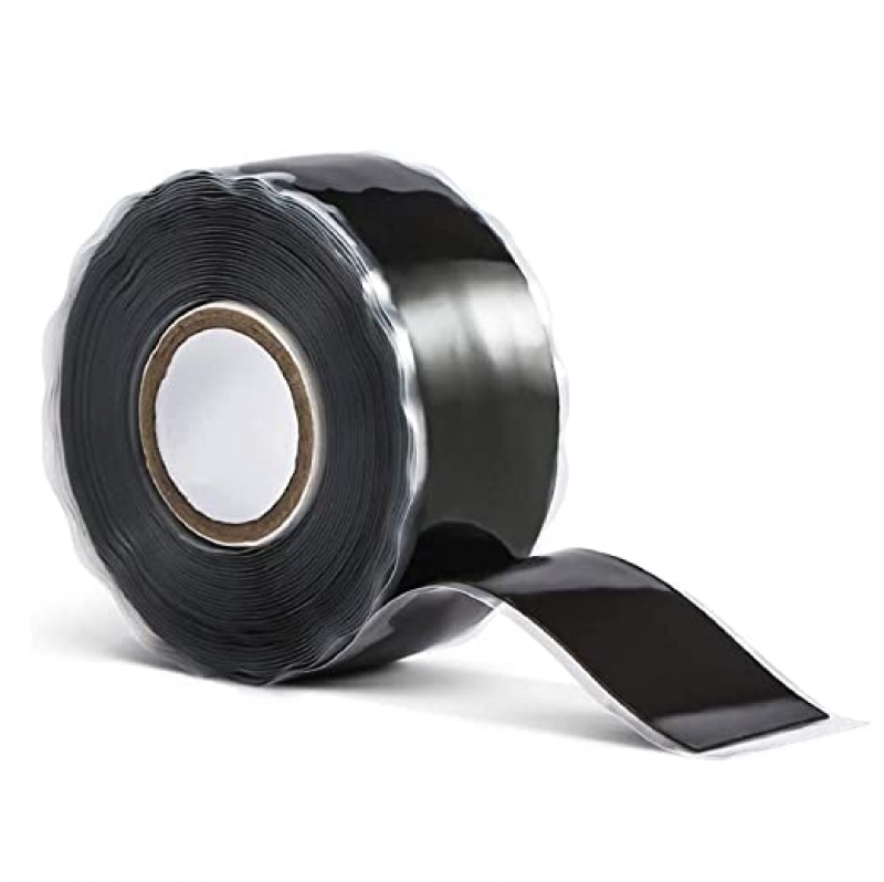 ihocon: Romeda 1x10' Black Self-Fusing Silicone Tape 矽膠修補膠帶(水管漏水....)