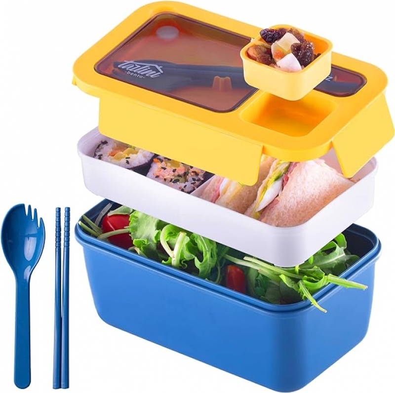ihocon: TARLINI Bento Box for Adults with Utensils 成人便當盒