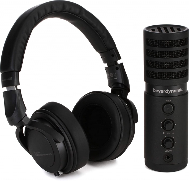 ihocon: Creator 24 Bundle DT 240 PRO Headphones and Fox Professional USB Studio Microphone 耳機及專業麥克風
