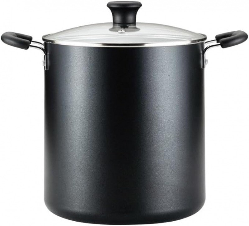 ihocon: T-fal Specialty Nonstick Stockpot 12 Qt Oven Safe 350F Cookware 含蓋不沾湯鍋