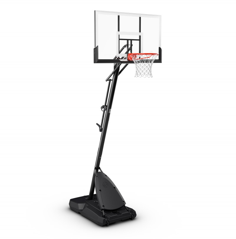 ihocon: Spalding 54吋 Shatter-proof Polycarbonate Exactaheight® Portable Basketball Hoop 籃球架