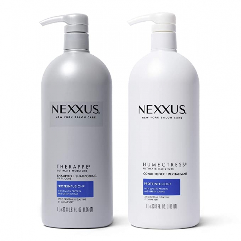 ihocon: Nexxus Shampoo and Conditioner 33.8 oz 2 Count 洗髮精及護髮乳