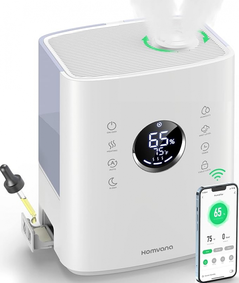 ihocon: Homvana Smart Humidifier 大房间智慧加湿器