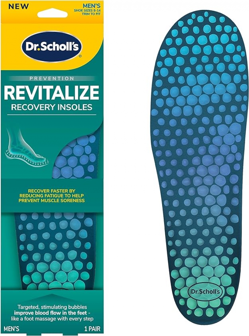 ihocon: Dr. Scholl's  Revitalize Recovery Insole Orthotics 男士鞋墊