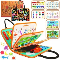 ihocon: KLT Busy Board for Toddlers - Montessori Toy 蒙特梭利幼兒學習玩具